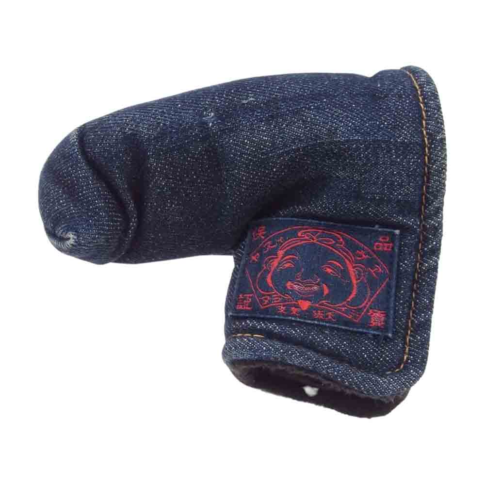 EVISU エヴィス ゴルフ デニム パター カバー インディゴブルー系【中古】