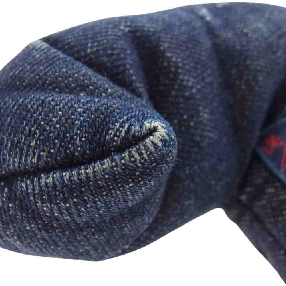 EVISU エヴィス ゴルフ デニム パター カバー インディゴブルー系【中古】