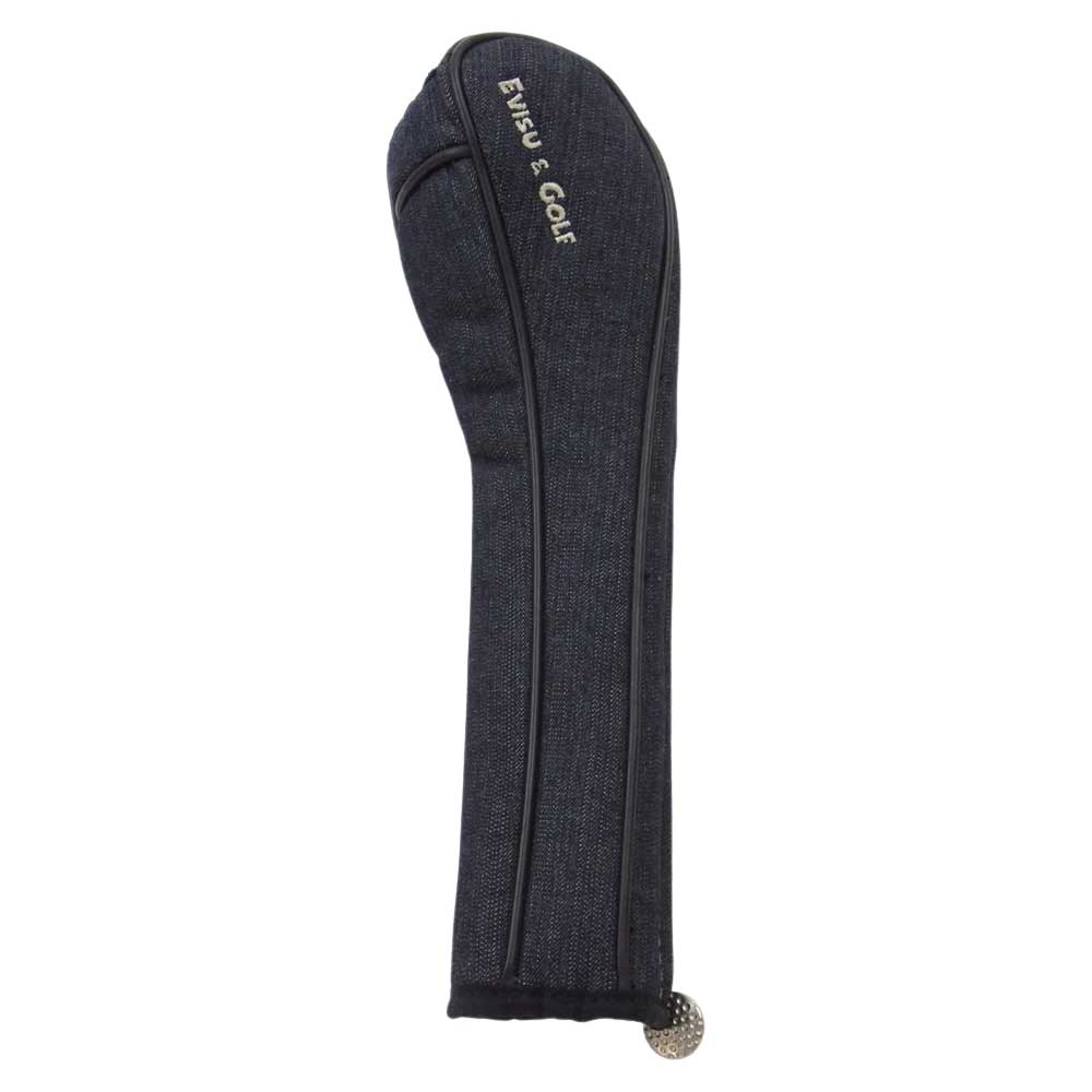 EVISU エヴィス ゴルフ デニム ヘッドカバー インディゴブルー系【中古】