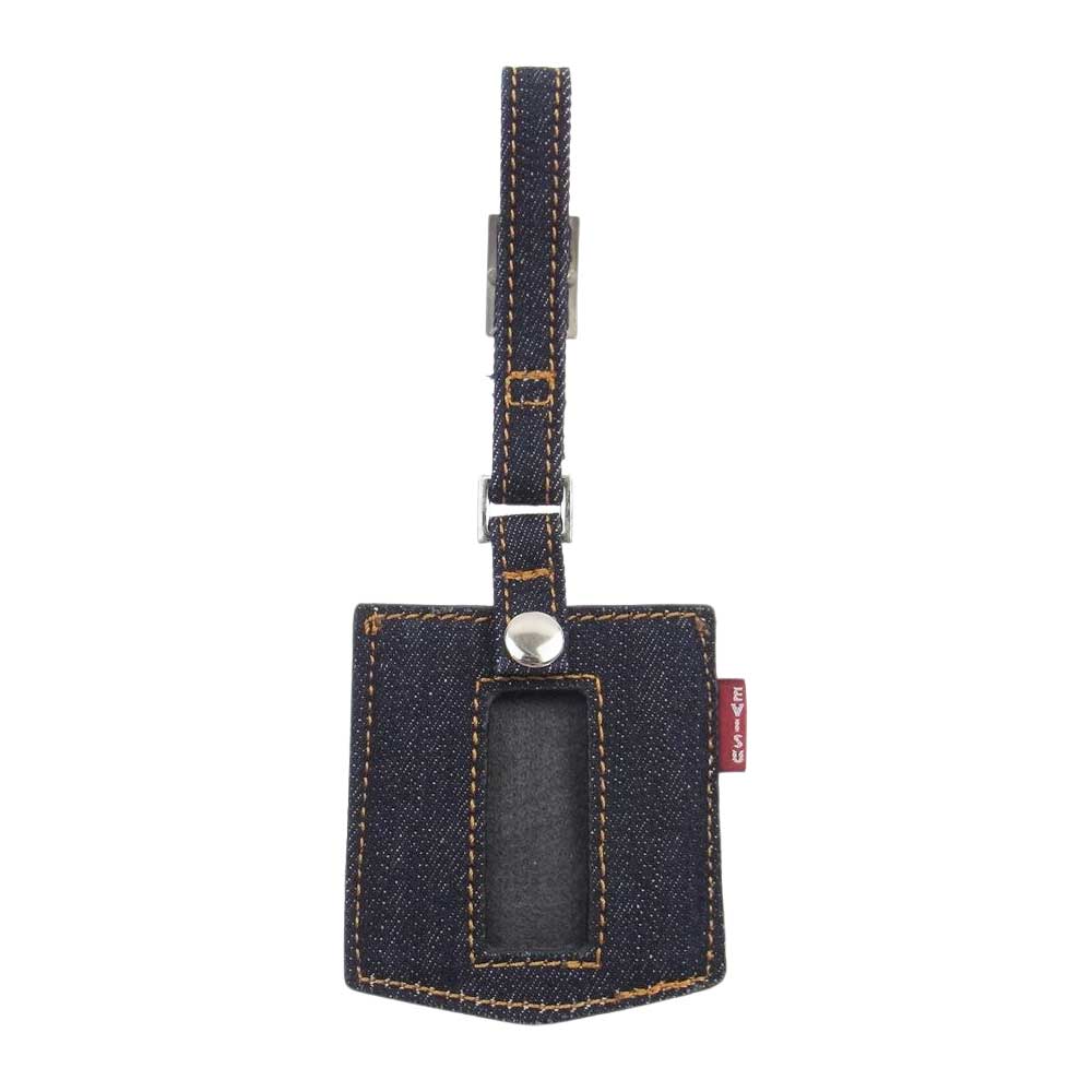 EVISU エヴィス ゴルフ デニム ネーム プレート インディゴブルー系【中古】