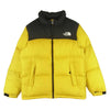 THE NORTH FACE ノースフェイス NDJ91863 Nuptse Jacket ヌプシ ダウン ジャケット キッズ イエロー系 ブラック系 150【中古】