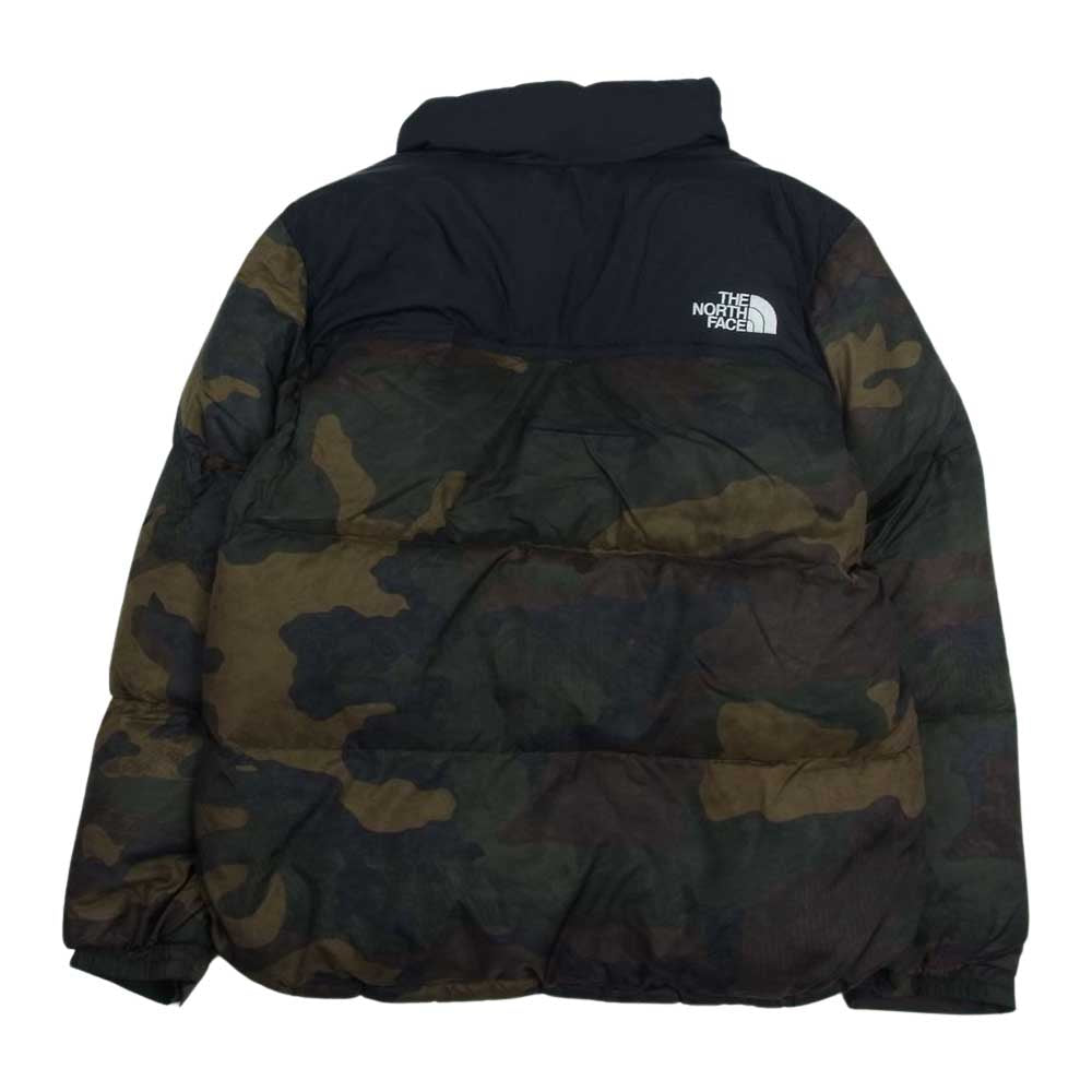 THE NORTH FACE ノースフェイス NDJ91864 Novelty Nuptse Jacket ノベルティー ヌプシ ダウン ジャケット キッズ カーキ系 150【中古】