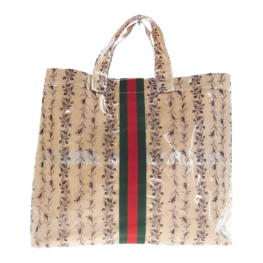 GUCCI グッチ 19AW OD-K 201 GARDEN × COMME des GARCONS ガーデン コムデギャルソン PVC ローズプリント トートバッグ マルチカラー系【中古】