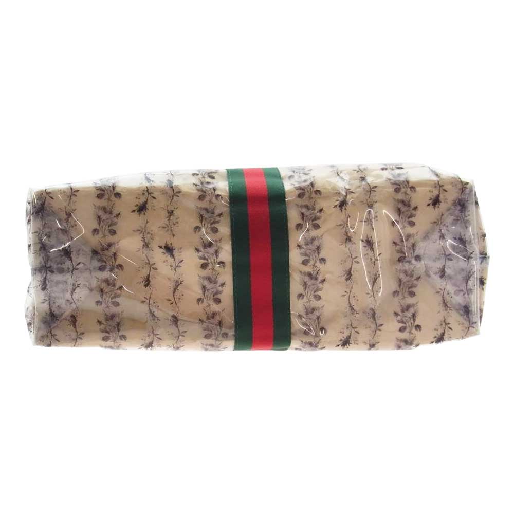 GUCCI グッチ 19AW OD-K 201 GARDEN × COMME des GARCONS ガーデン コムデギャルソン PVC ローズプリント トートバッグ マルチカラー系【中古】