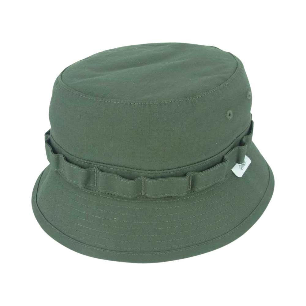 WTAPS ダブルタップス 22SS 221HCDT-HT14 JUNGLE HAT COTTON RIPSTOP ジャングル ハット 帽子 日本製 カーキ系 03【中古】