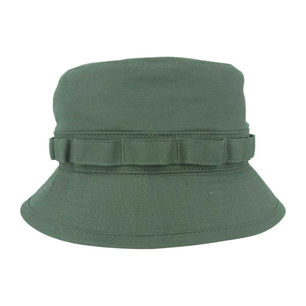 WTAPS ダブルタップス 22SS 221HCDT-HT14 JUNGLE HAT COTTON RIPSTOP ジャングル ハット 帽子 日本製 カーキ系 03【中古】