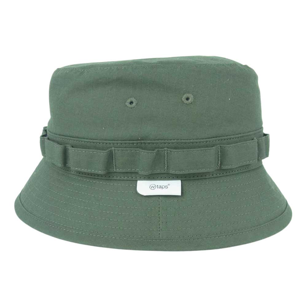 WTAPS ダブルタップス 22SS 221HCDT-HT14 JUNGLE HAT COTTON RIPSTOP ジャングル ハット 帽子 日本製 カーキ系 03【中古】
