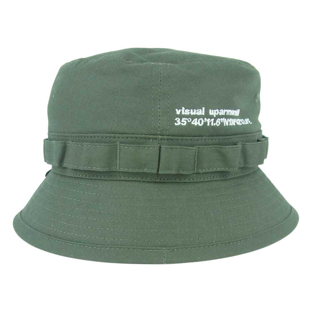 WTAPS ダブルタップス 22SS 221HCDT-HT14 JUNGLE HAT COTTON RIPSTOP ジャングル ハット 帽子 日本製 カーキ系 03【中古】