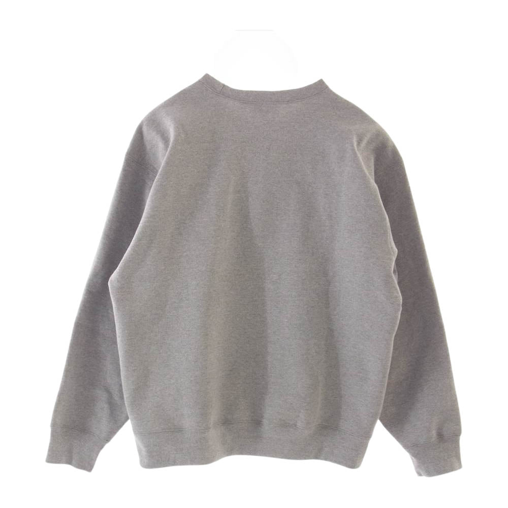 Supreme シュプリーム 22AW Box Logo Crewneck ボックスロゴ クルーネック スウェット グレー系 XL【中古】