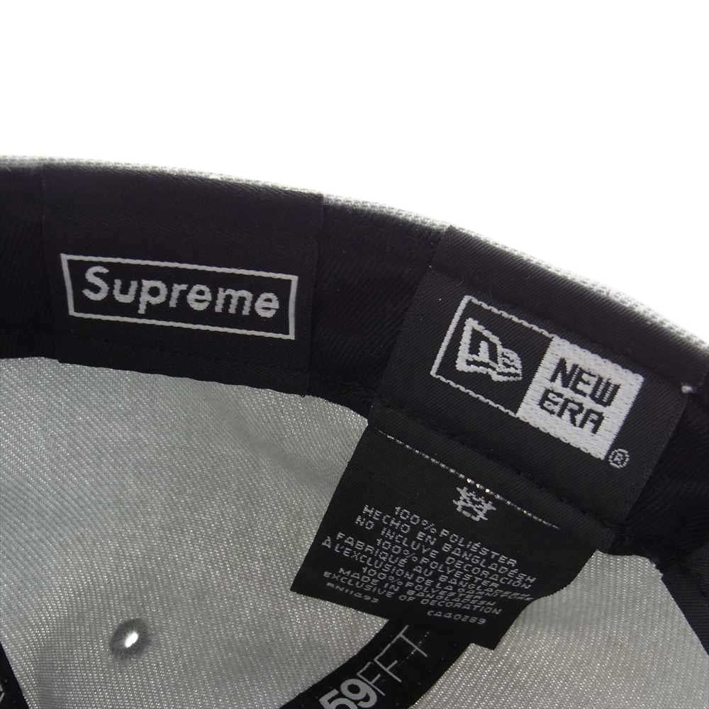 Supreme シュプリーム 22AW x New Era ニューエラ S LOGO CAP キャップ グレー系 60.6cm【中古】