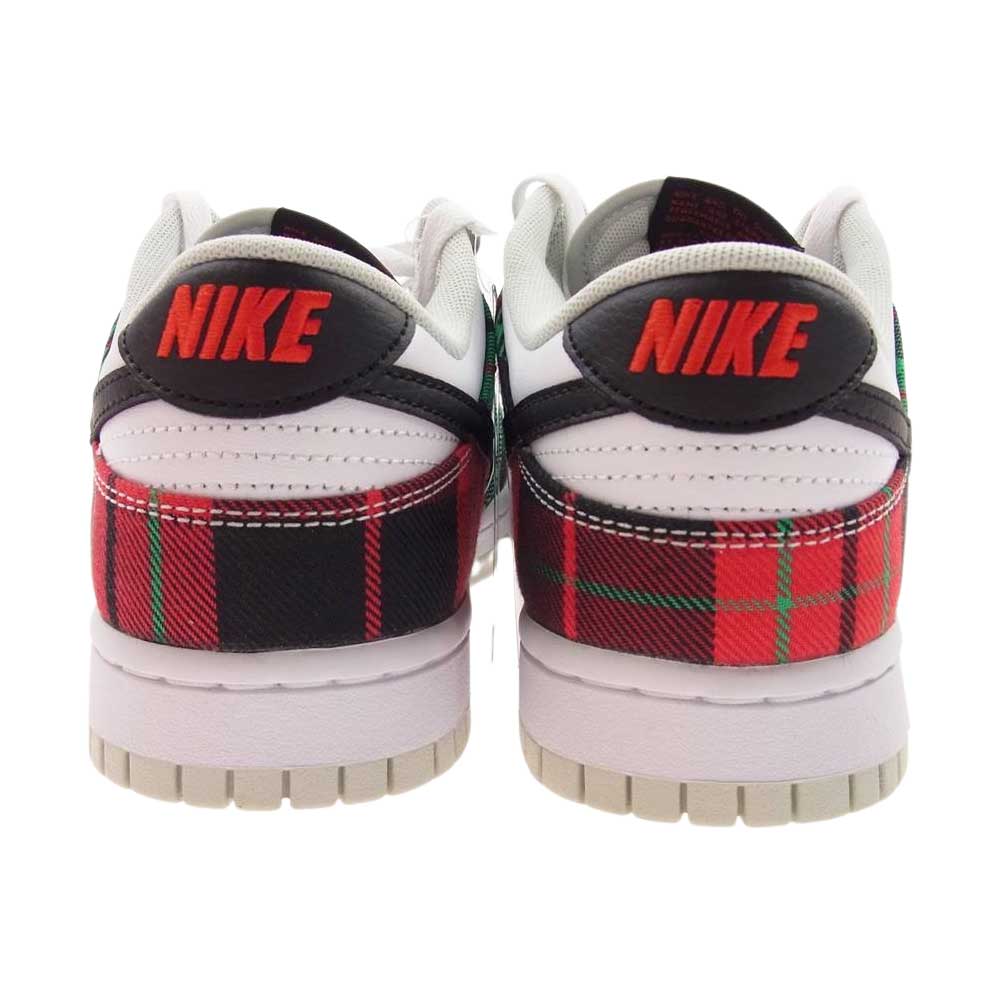 NIKE ナイキ DV0827-100 DUNK LOW RETRO PRM ダンク ロー レトロ プレミアム チェック スニーカー ホワイト系 26cm【新古品】【未使用】【中古】
