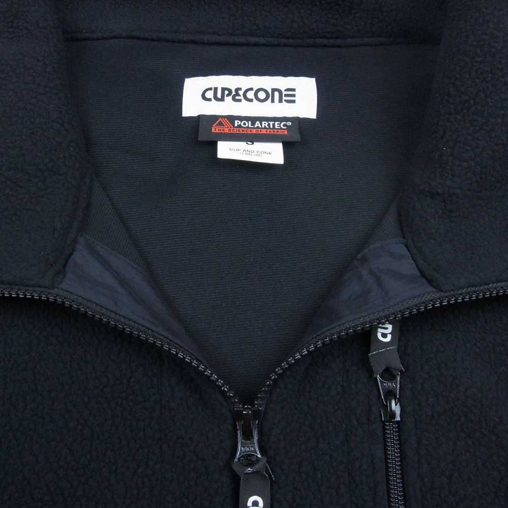 カップアンドコーン fleece jacket フリース ポーラテック ジャケット ブラック系 3【新古品】【未使用】【中古】