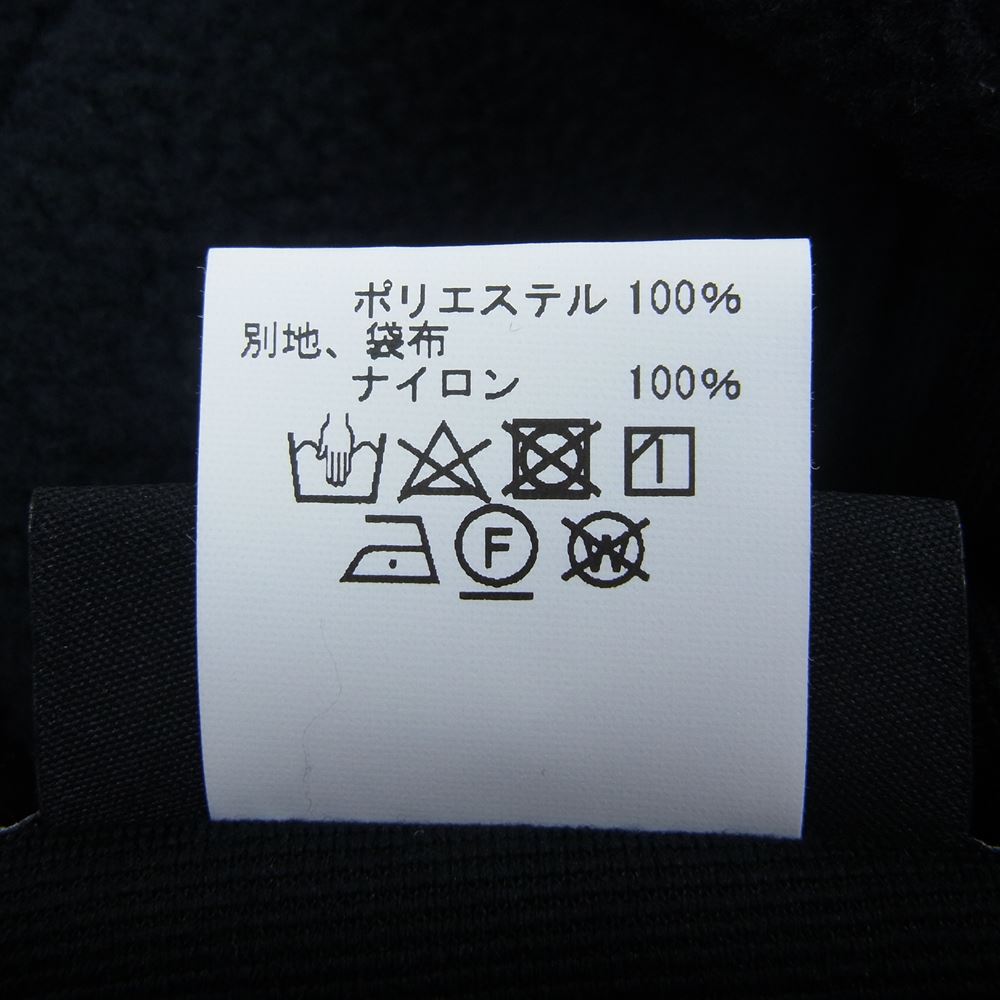 カップアンドコーン fleece jacket フリース ポーラテック ジャケット ブラック系 3【新古品】【未使用】【中古】