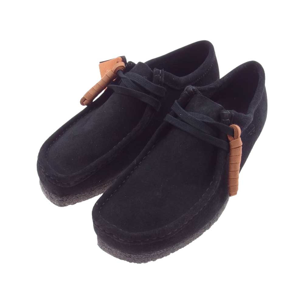Clarks クラークス SC-W-BSM34 Originas by SEESEE Wallabee シーシー ワラビー ブーツ ブラック系 7【新古品】【未使用】【中古】
