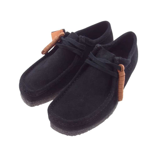 Clarks クラークス SC-W-BSM34 Originas by SEESEE Wallabee シーシー ワラビー ブーツ ブラック系 7【新古品】【未使用】【中古】