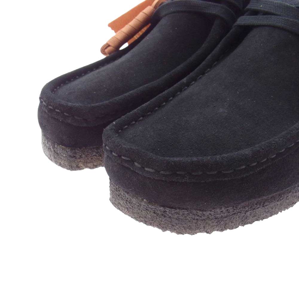 Clarks クラークス SC-W-BSM34 Originas by SEESEE Wallabee シーシー ワラビー ブーツ ブラック系 7【新古品】【未使用】【中古】