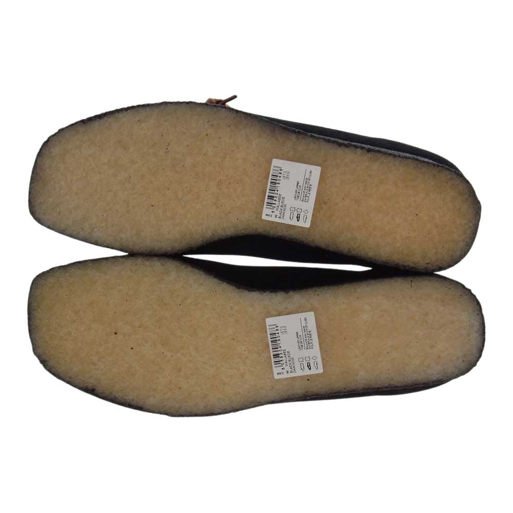 Clarks クラークス SC-W-BSM34 Originas by SEESEE Wallabee シーシー ワラビー ブーツ ブラック系 7【新古品】【未使用】【中古】