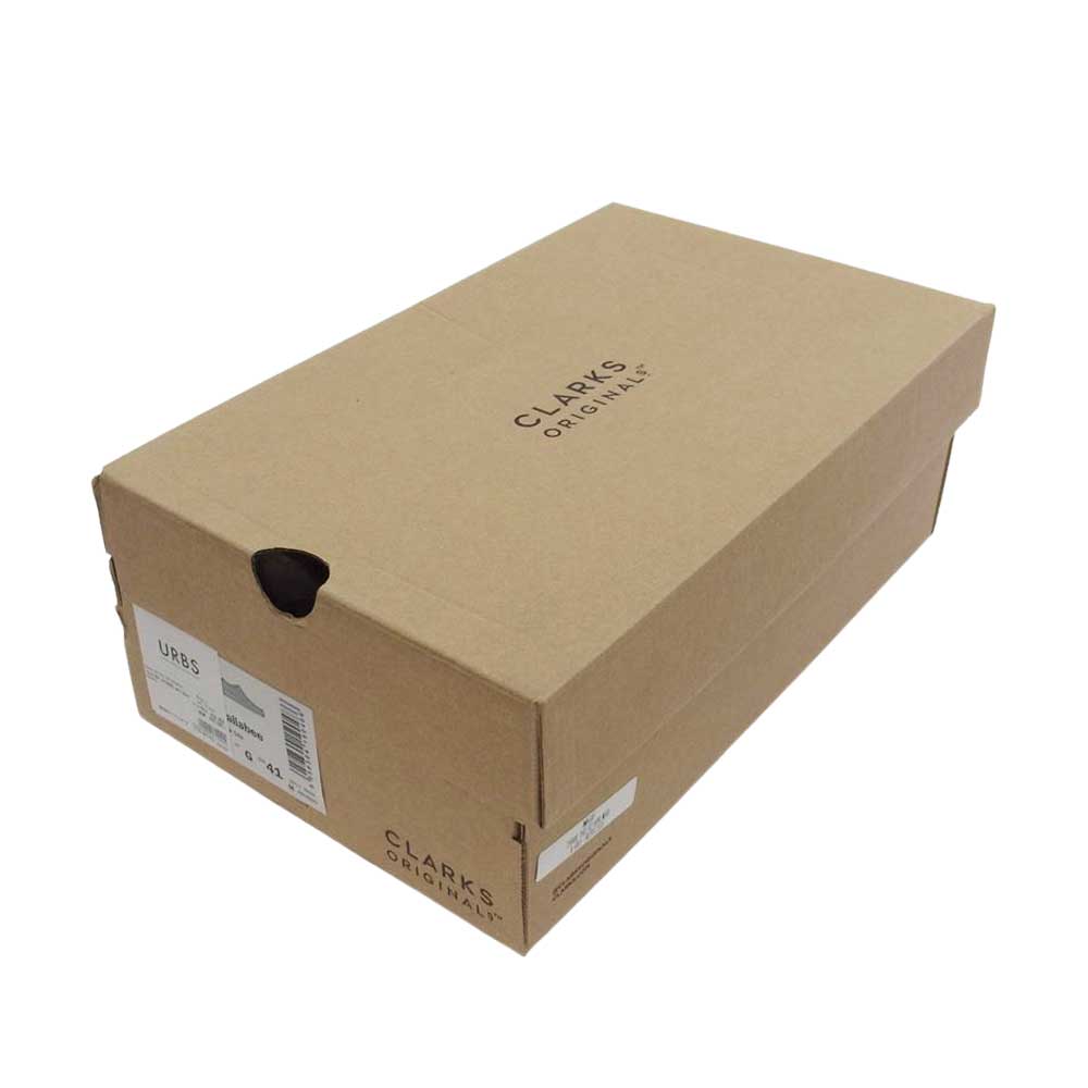 Clarks クラークス SC-W-BSM34 Originas by SEESEE Wallabee シーシー ワラビー ブーツ ブラック系 7【新古品】【未使用】【中古】