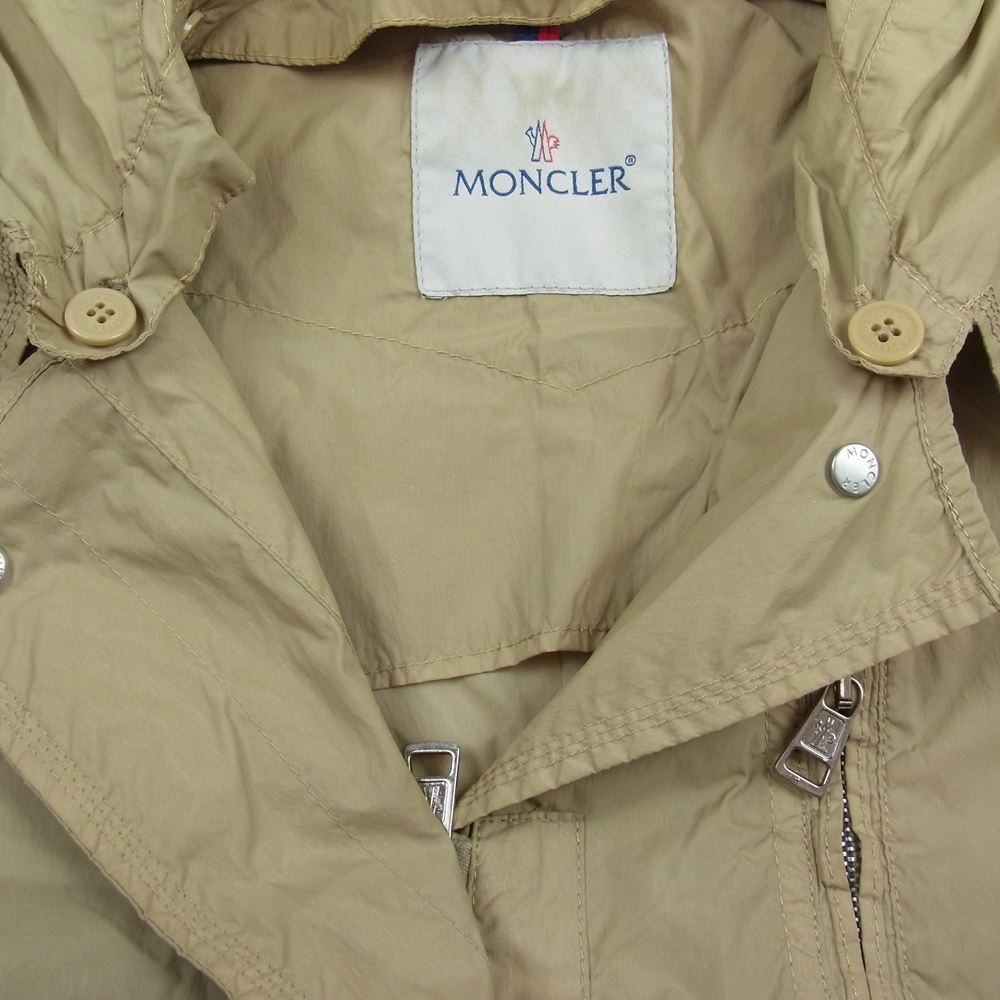 MONCLER モンクレール JOSEPHINE ジョセフィーヌ ナイロン コート ベージュ系【中古】