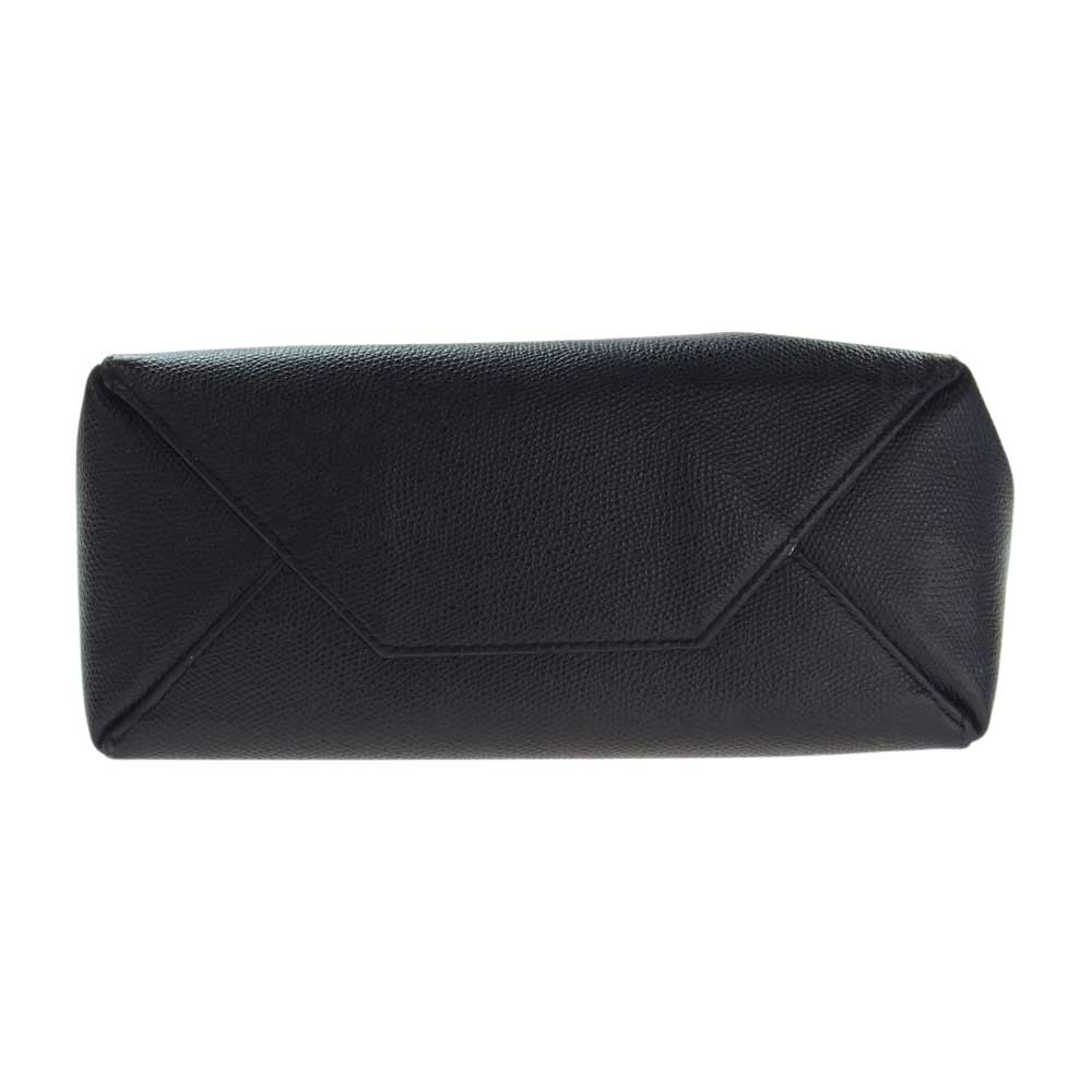 CELINE セリーヌ バーティカル カバ スモール レザー 2WAY ショルダーバッグ ブラック系【中古】