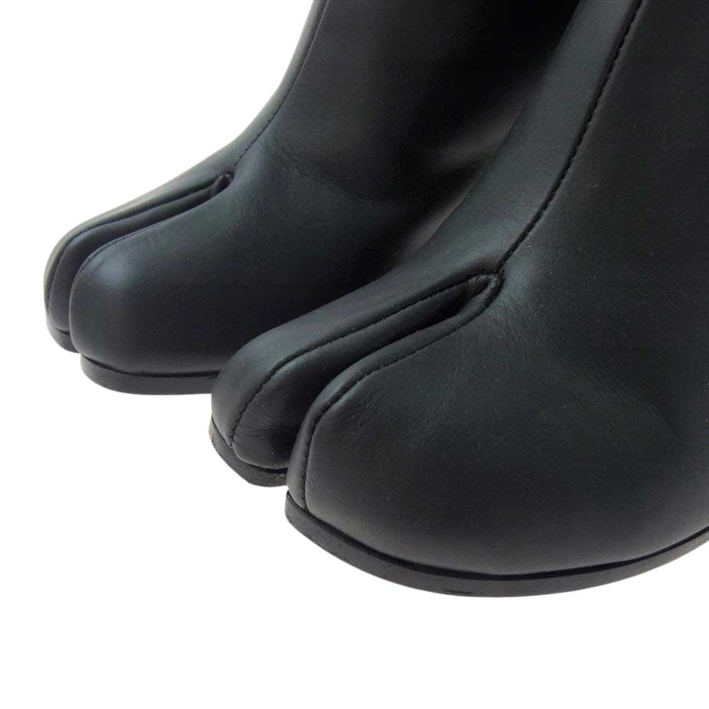 MAISON MARGIELA メゾンマルジェラ 20SS S58WU0260 S58WU0260 TABI Boots 足袋 タビ ヒール アンクル ブーツ ブラック系 37【中古】