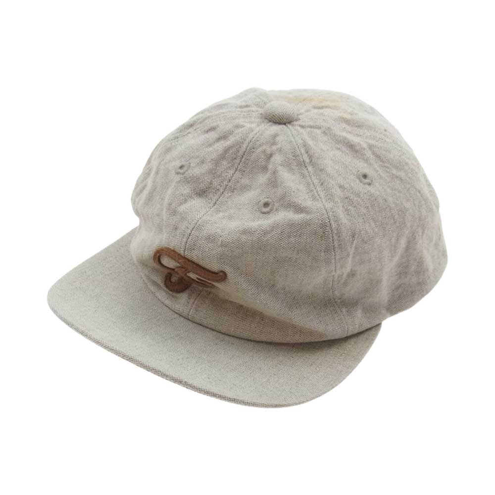 ミスターファットマン F CAP リネン キャップ グレー系【中古】