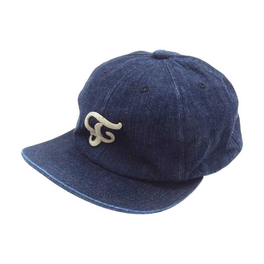 ミスターファットマン F CAP デニム キャップ インディゴブルー系【中古】