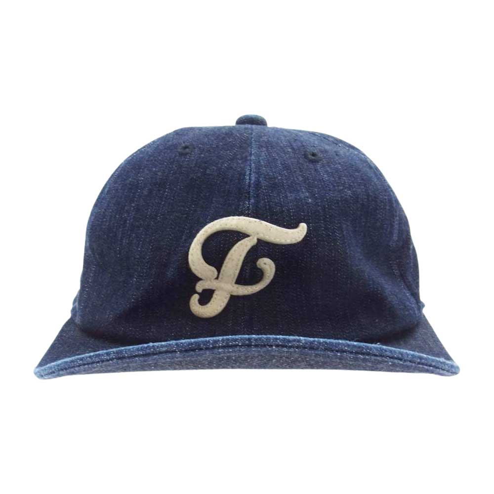 ミスターファットマン F CAP デニム キャップ インディゴブルー系【中古】