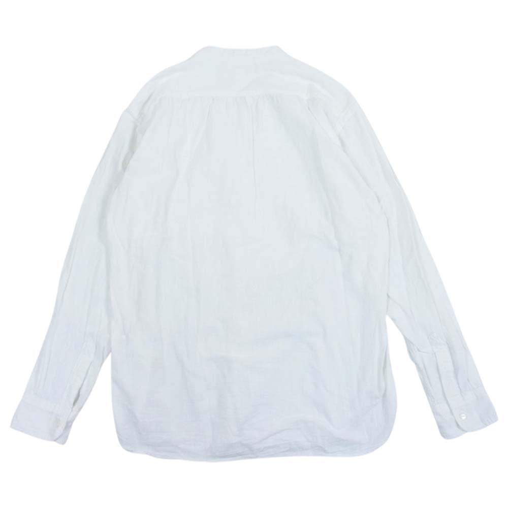 The REAL McCOY'S ザリアルマッコイズ DOUBLE DIAMOND ダブルダイヤモンド スタンドカラー シャツ ホワイト系 16【中古】