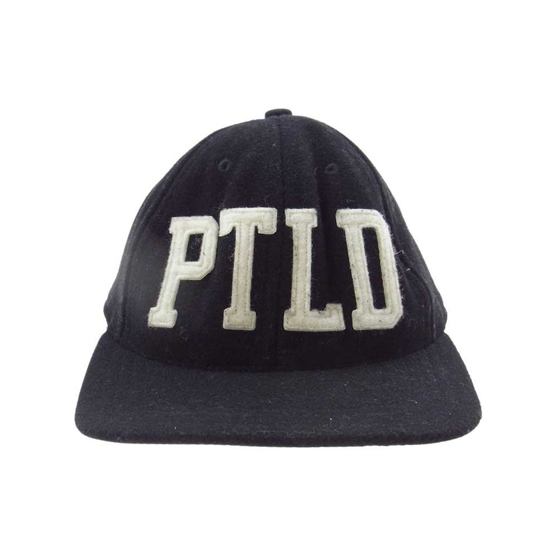 ディーエン PTLD Baseball Hat 24oz ヘヴィーウェイト メルトン ベースボール キャップ ブラック系【中古】