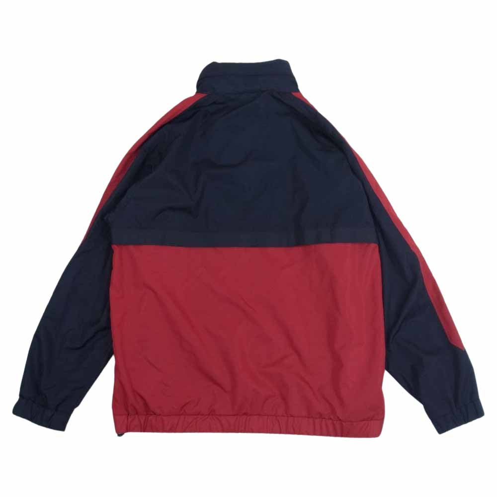 FRED PERRY フレッドペリー F2585 ZIP THROUGH JACKET ジップ スルー ジャケット ウィンドブレーカー ダークネイビー系 レッド系 M【中古】