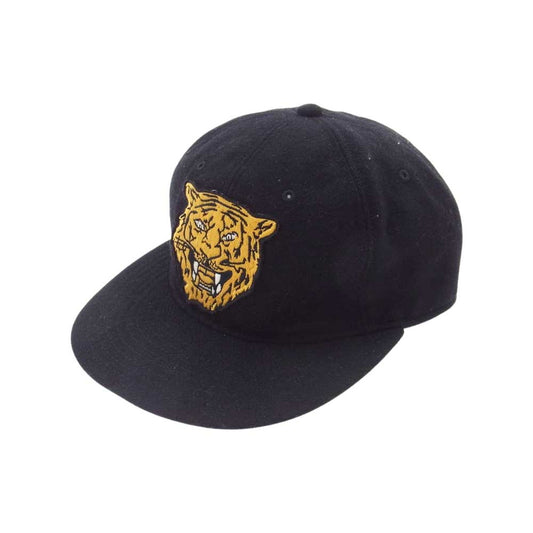 The REAL McCOY'S ザリアルマッコイズ WOOL BASEBALL CAP VENTURA ウール ベースボール キャップ ブラック系 7 3/4【中古】
