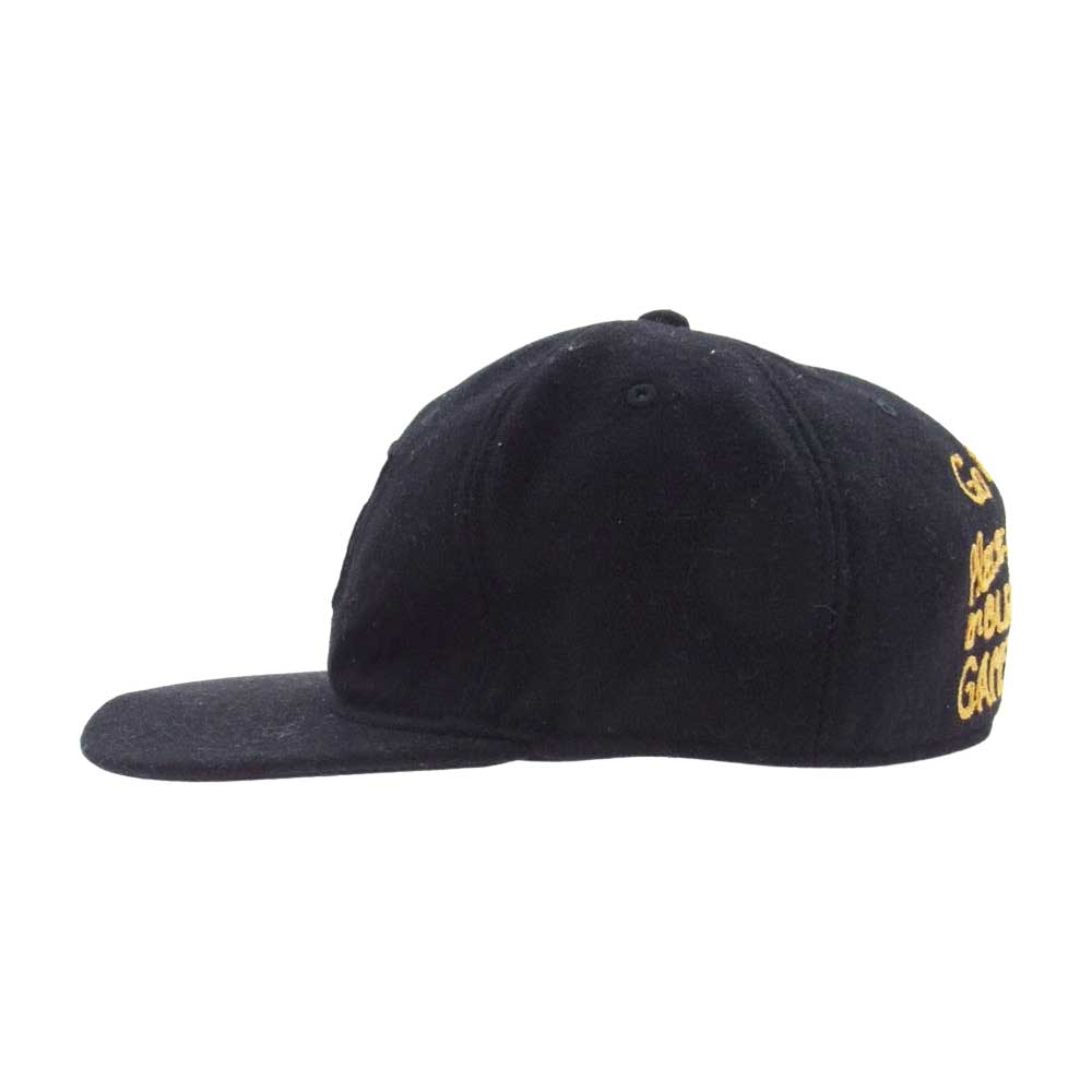 The REAL McCOY'S ザリアルマッコイズ WOOL BASEBALL CAP VENTURA ウール ベースボール キャップ ブラック系 7 3/4【中古】