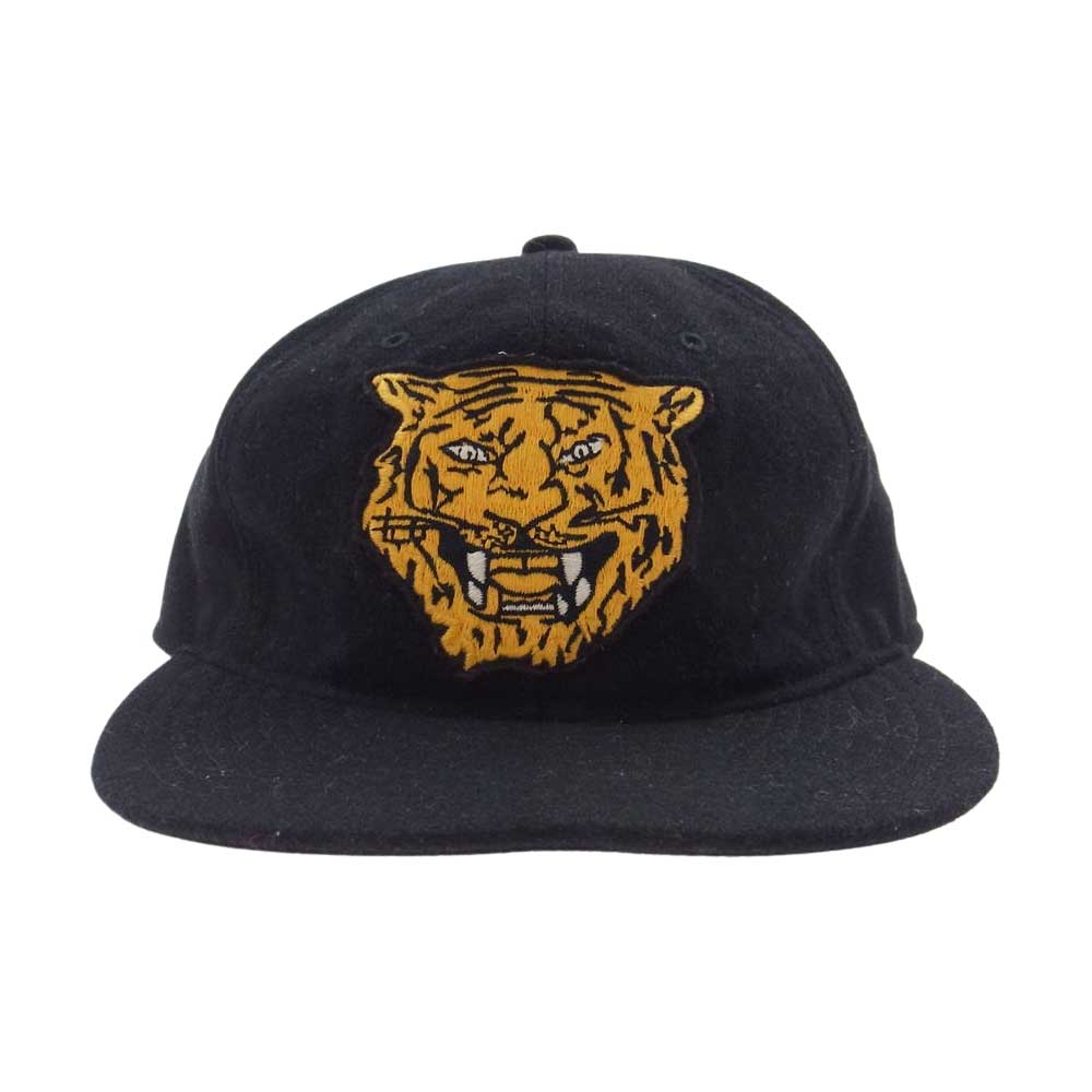 The REAL McCOY'S ザリアルマッコイズ WOOL BASEBALL CAP VENTURA ウール ベースボール キャップ ブラック系 7 3/4【中古】