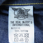 The REAL McCOY'S ザリアルマッコイズ JOE McCOY DENIM WESTERN SHIRT ジョーマッコイ デニム ウエスタン シャツ インディゴブルー系 15【中古】