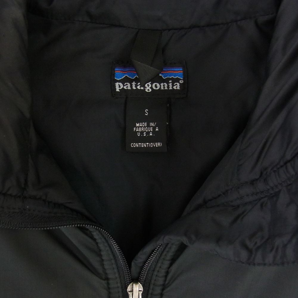 patagonia パタゴニア 84023 98年製 ヴィンテージ ファイヤーボール 中綿 ジャケット  ブラック系 S【中古】