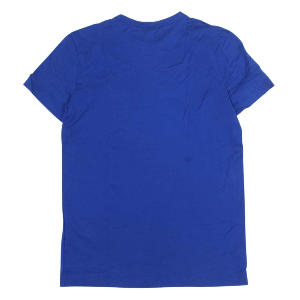 MONCLER モンクレール F10918C74310 刺繍 Tシャツ 半袖 ブルー系 XS【中古】