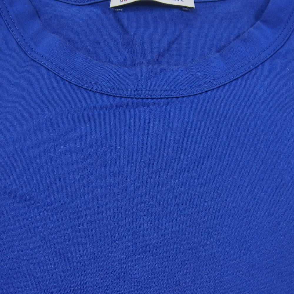 MONCLER モンクレール F10918C74310 刺繍 Tシャツ 半袖 ブルー系 XS【中古】