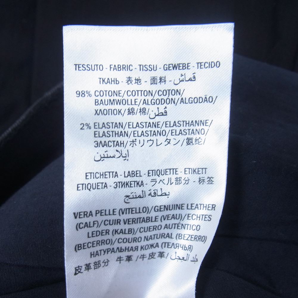 GUCCI グッチ ロゴパッチ クラシック ブラック デニム パンツ スキニー ジーンズ ブラック系 30【中古】