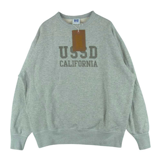 STANDARD CALIFORNIA スタンダードカリフォルニア SD Logo Crew Sweat Official Store Limited オフィシャルストア 限定 クルーネック スウェット グレー系 M【新古品】【未使用】【中古】