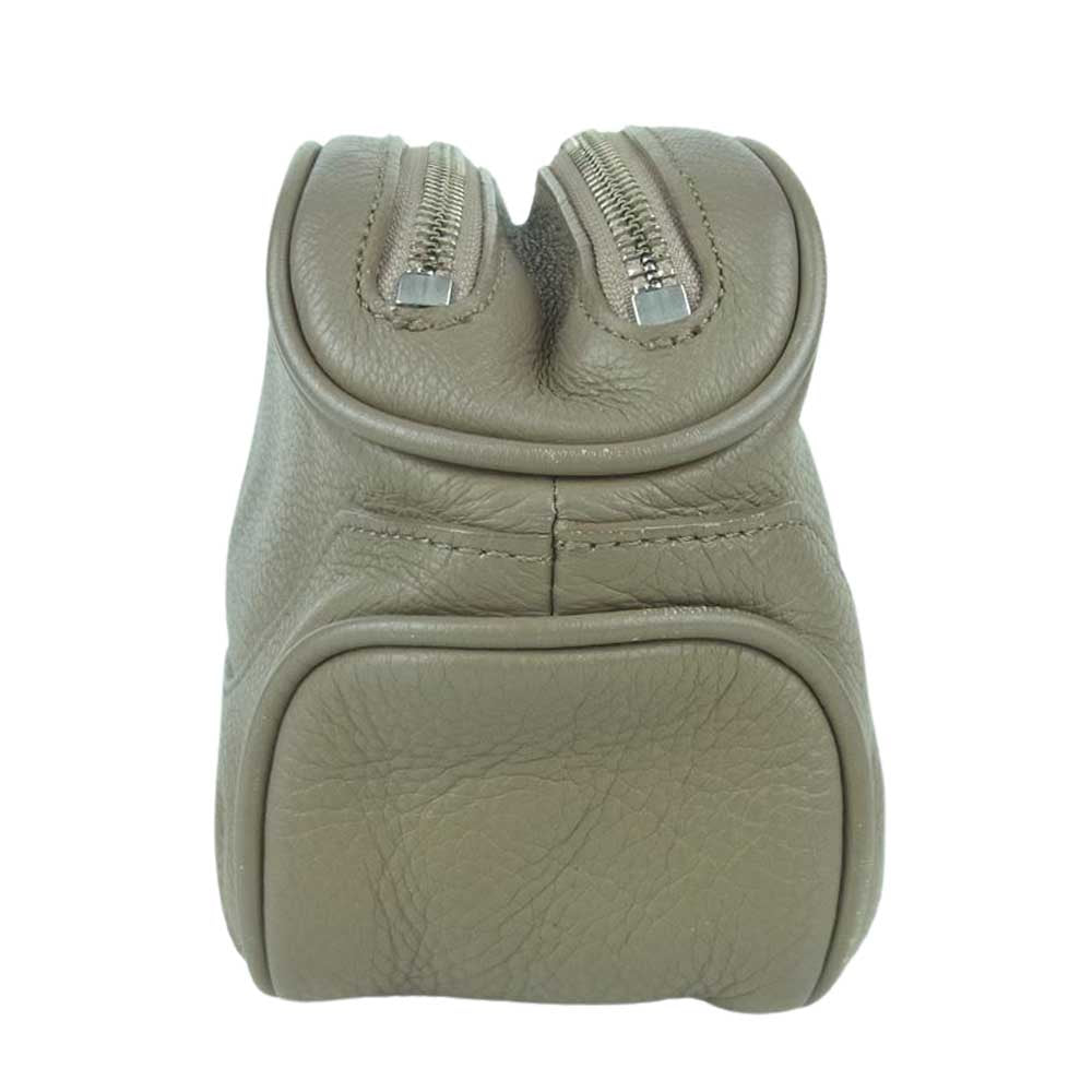 PELLE MORBIDA ペッレモルビダ Maiden Voyage メイデン ヴォヤージュ クラッチバッグ セカンドバッグ トラベルポーチ グレイッシュベージュ系【中古】