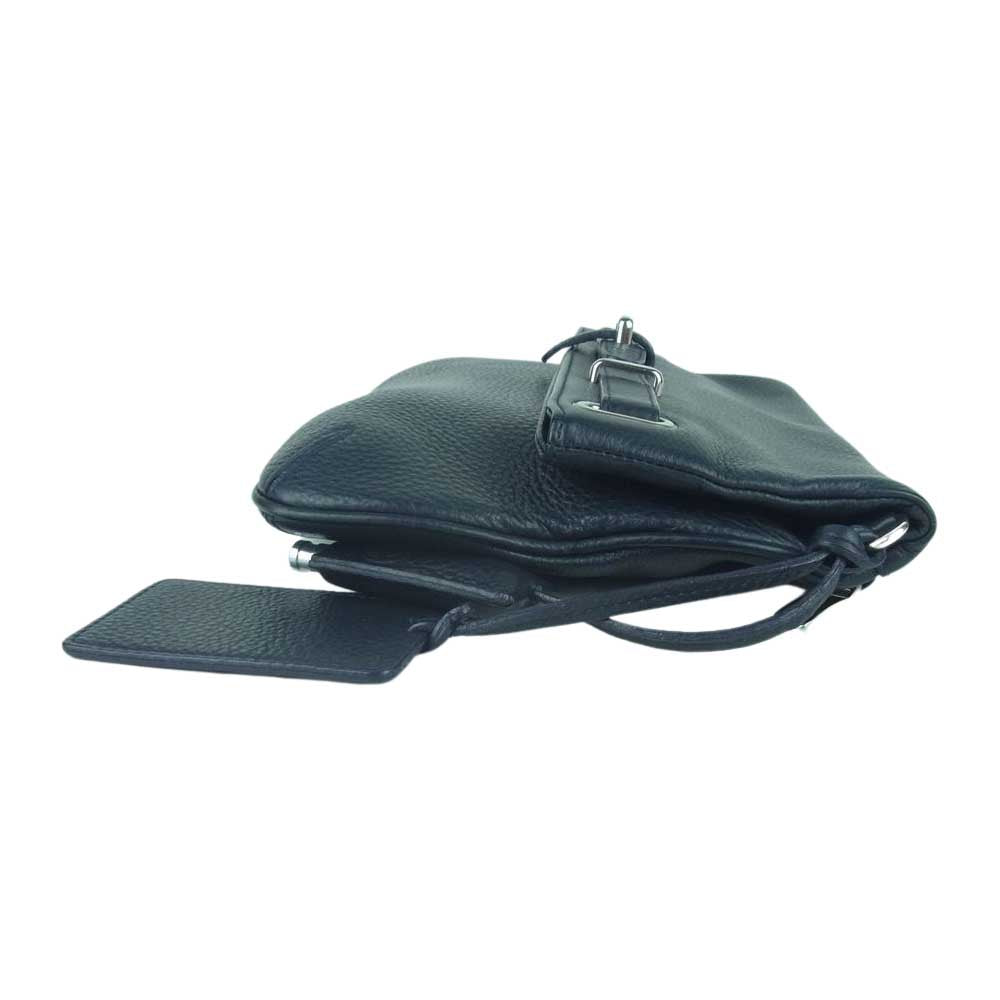 PELLE MORBIDA ペッレモルビダ Maiden Voyage メイデン ヴォヤージュ 2WAY セカンドバッグ クラッチバッグ ダークネイビー系【中古】