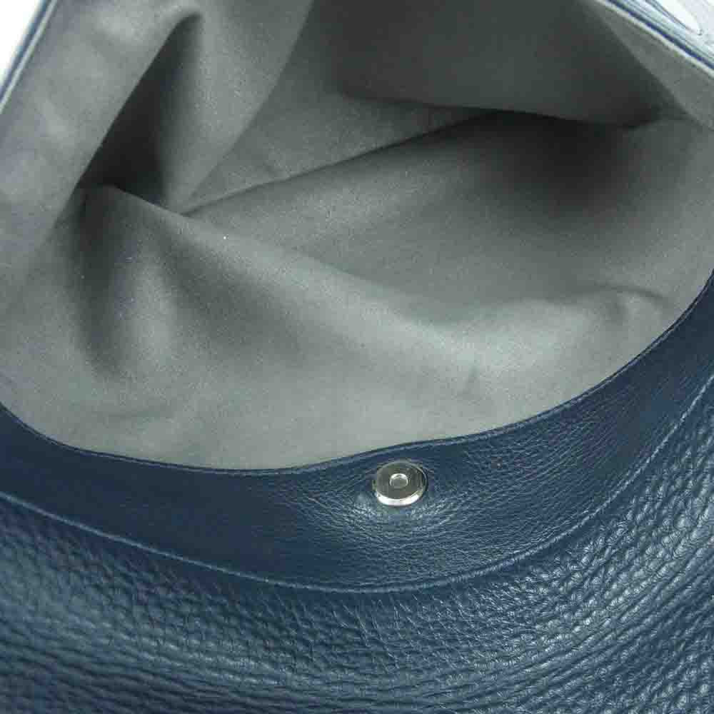 PELLE MORBIDA ペッレモルビダ Maiden Voyage メイデン ヴォヤージュ 2WAY セカンドバッグ クラッチバッグ ダークネイビー系【中古】