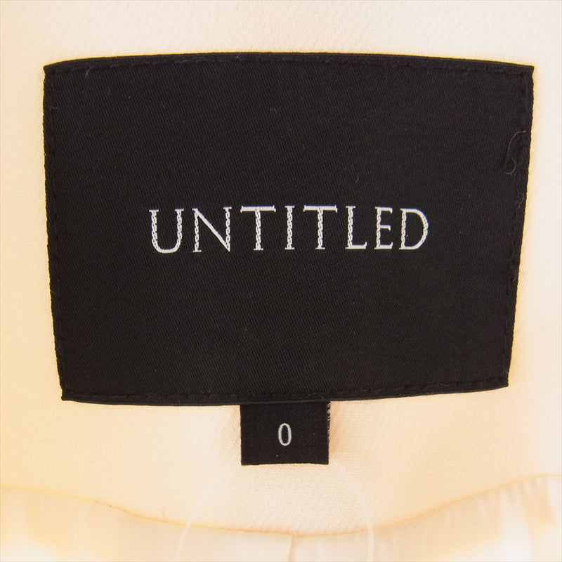 アンタイトル BB153-94200JJ ドライエアクロス ノーカラー コート オフ