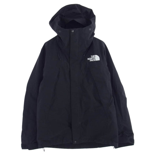 THE NORTH FACE ノースフェイス NP61800 【クリーニング済】Mountain Jacket GORE-TEX ゴアテックス シェル ナイロン マウンテン パーカ ジャケット ブラック系 M【美品】【中古】
