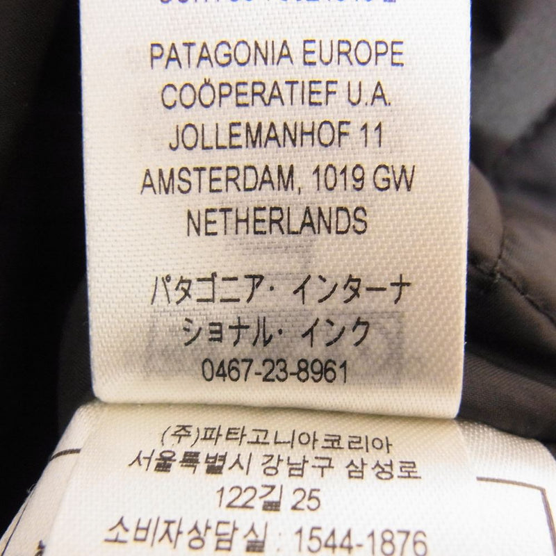 patagonia パタゴニア 22AW 26990 STHMUS JACKET イスマス フーディ ジャケット ブラック系 L【中古】