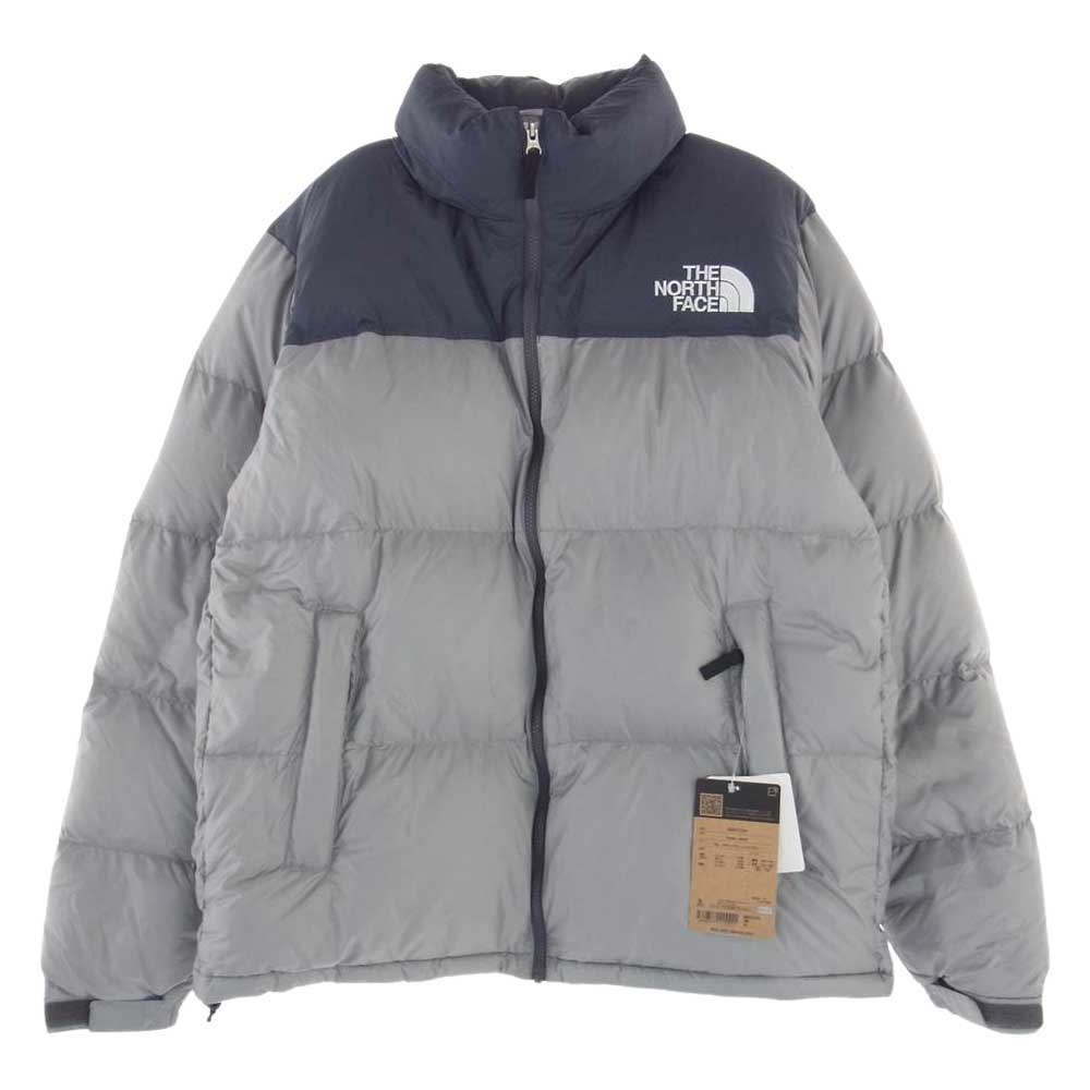 THE NORTH FACE ノースフェイス ND92234 Nuptse Jacket ヌプシ ダウン ジャケット  グレー系 XL【中古】