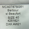 Barbour バブアー MCA0787SG51 BEAUFORT SL 2LAYER 3ワラント ノンワックス ビューフォートSL 2レイヤー ジャケット カーキ系 40【極上美品】【中古】