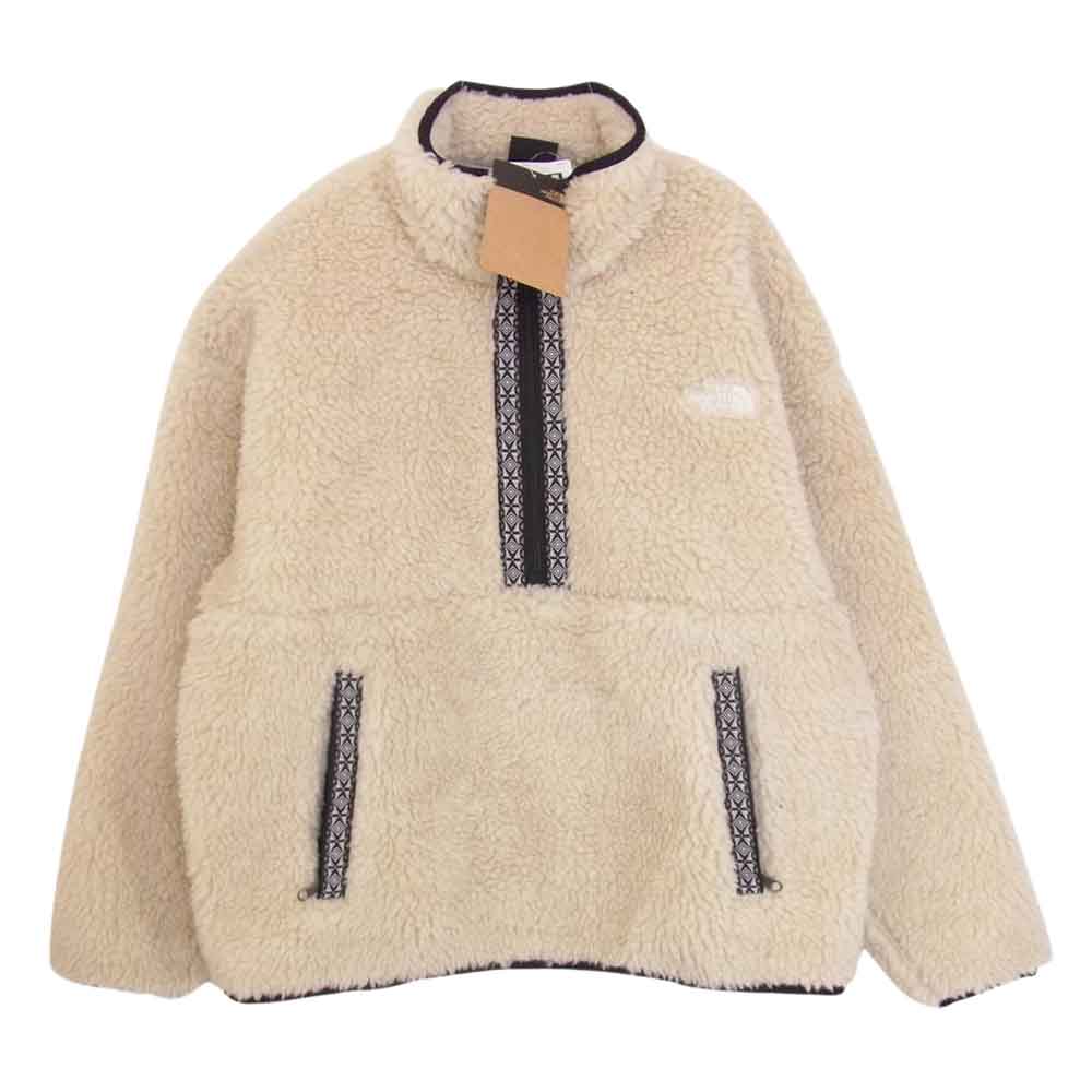 THE NORTH FACE ノースフェイス NA72035 Sweet Water Pullover Bio スウィート ウォーター プルオーバー バイオ フリース ジャケット オフホワイト系 S【極上美品】【中古】