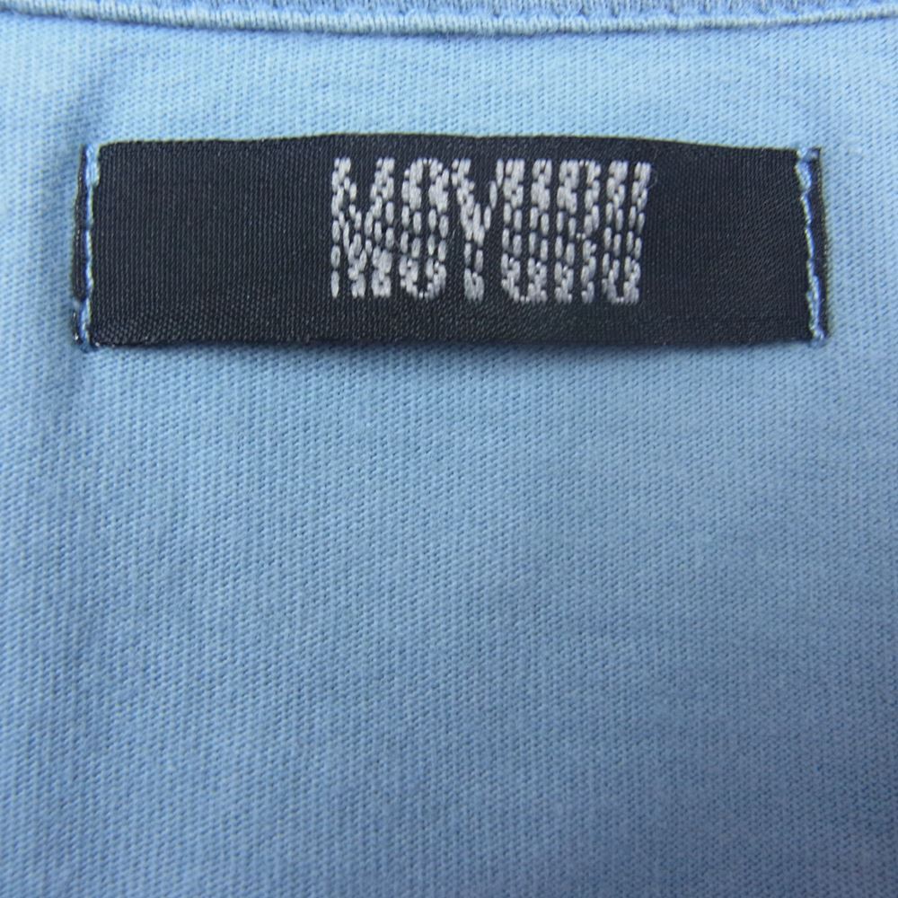 萠 フレンチスリーブ ノースリーブ  ワンピース ブルー系 40【中古】